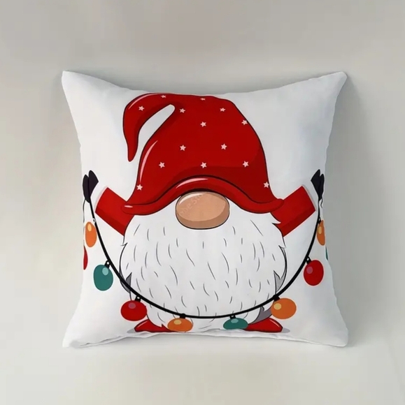 NEW! Gnome Christmas  pillowcase - Picture 1 of 6